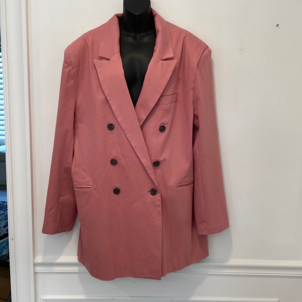 ASOS Rose Trench Coat in Size 14 Tall NWT
